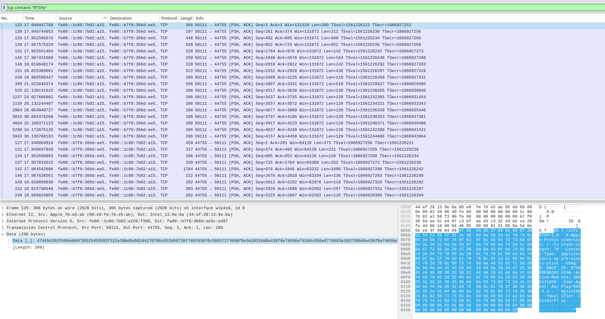 wireshark-tcp-contains-with-rtsp